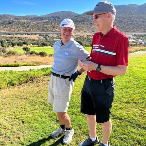 Hyvällä mielellä lähdössä Kimmo Marjamäki ja Eero Nousiainen