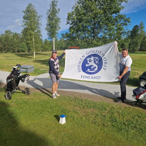  Aamun avaajat Ari Väätäinen ja Pertti Pietilä.