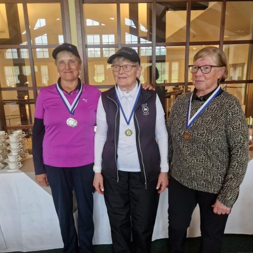 Tellervo Maunuksela, Terttu Niemi-Helin ja Anita Tirkkonen, 2025 tourien finaali Vanajanlinna